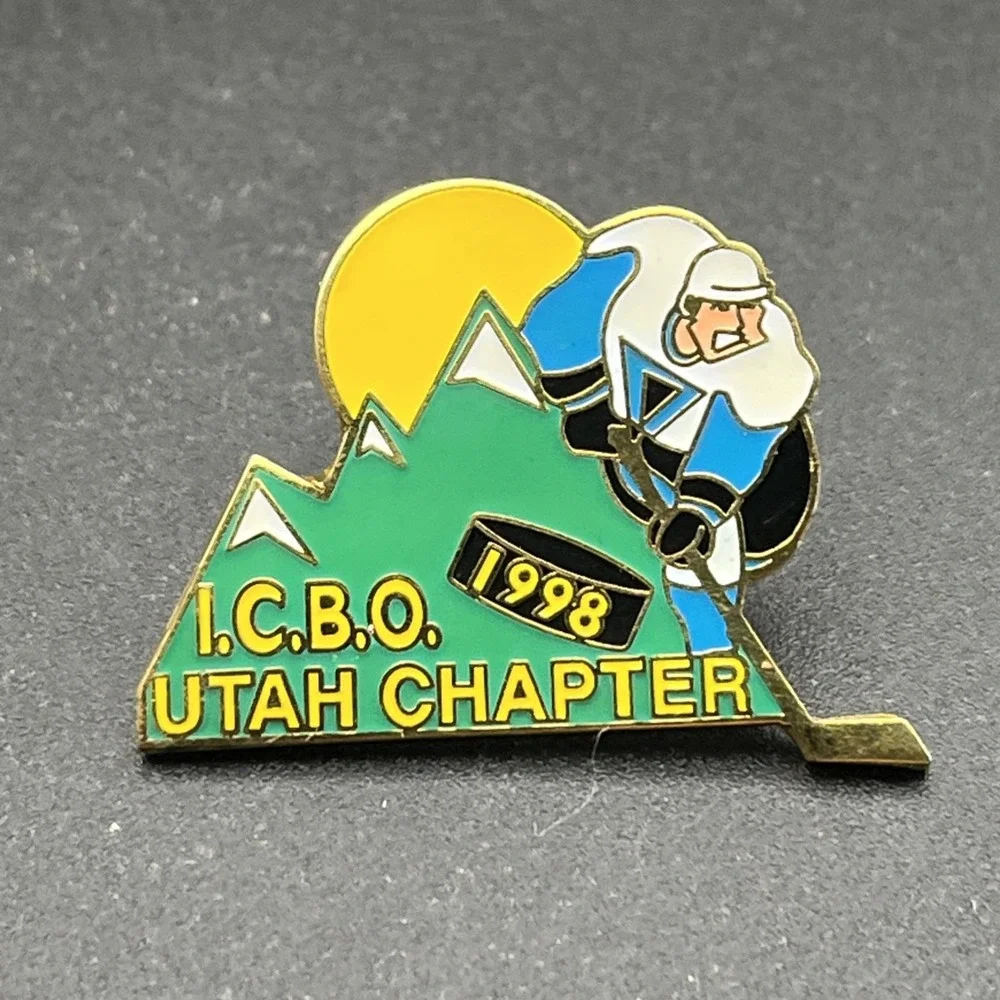 International Conference Of Building‎ Officials Utah Chapter ICBO Lapel Hat Pin
